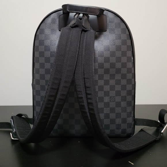 *SOLD*Josh Damier Graphite Canvas in Grey - Picture 4 of 13